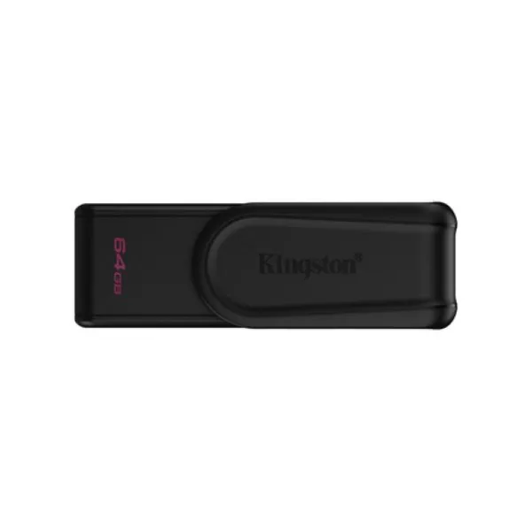 Kingston Technology DataTraveler 64GB Portable USB 3.2 Gen 1 Exodia S (Black/Black)