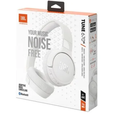 Auriculares Inalámbricos JBL Tune 670NC/ con Micrófono/ Auriculares Inalámbricos JBL Tune 670NC/ con Micrófono/