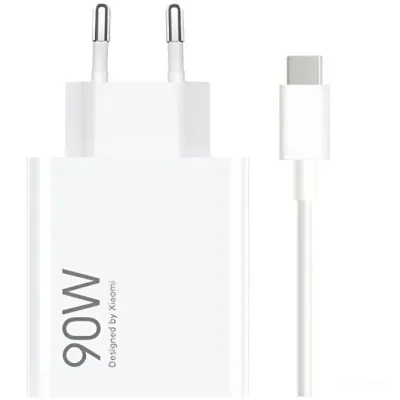 Cargador de Pared GaN Xiaomi 90W HyperCharge Combo (Type-A)/ Cargador de Pared GaN Xiaomi 90W HyperCharge Combo (Type-A)/