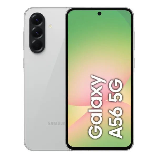 Smartphone Samsung Galaxy A56 8GB/ 128GB/ 6.7'/ 5G/ Gris Claro