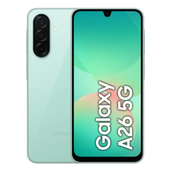 Smartphone Samsung Galaxy A26 8GB/ 256GB/ 6.7'/ 5G/ Verde Menta