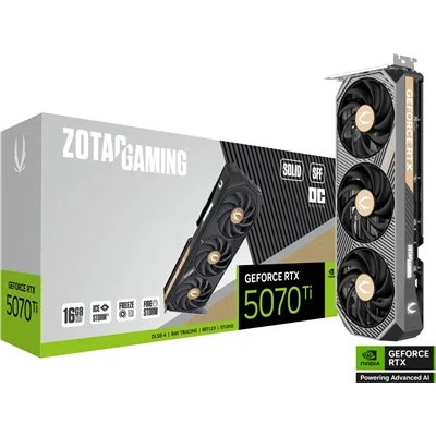 Zotac GAMING GeForce RTX 5070 Ti SOLID SFF OC 16GB GDDR7 Zotac GAMING GeForce RTX 5070 Ti SOLID SFF OC 16GB GDDR7