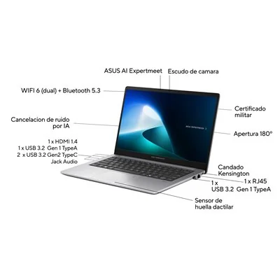 ASUS ExpertBook P1403CVA-S60543X - Ordenador Portátil 14" Full