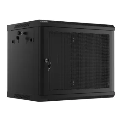ARMARIO LANBERG 9U 600X450 CON PUERTA PERFORADA RACK 19 H-60 KG