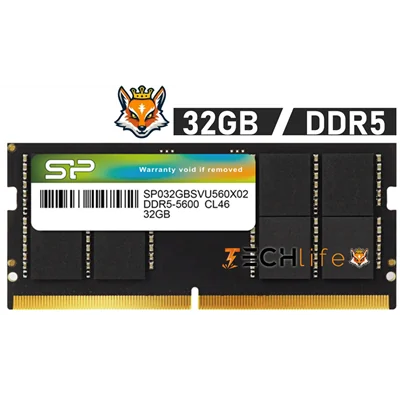 Silicon Power 32GB DDR5 a 5600MHz CL46 1.1v - Memoria SODIMM