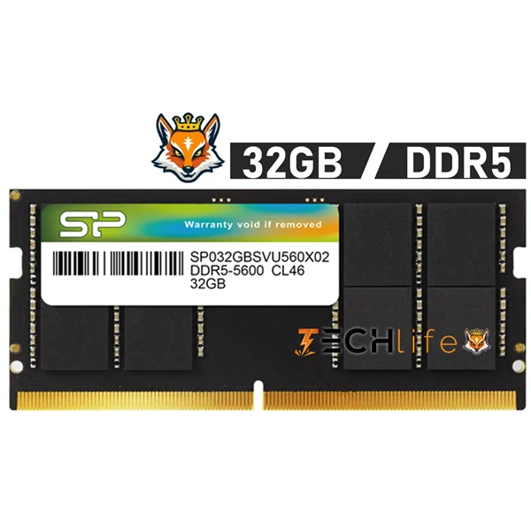 Silicon Power 32GB DDR5 a 5600MHz CL46 1.1v - Memoria SODIMM