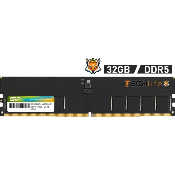 Silicon Power 32GB DDR5 a 5600MHz CL46 1.1v