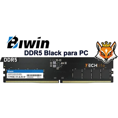 Biwin 16GB DDR5 a 5600MHz CL46 1.10v Biwin 16GB DDR5 a 5600MHz CL46 1.10v