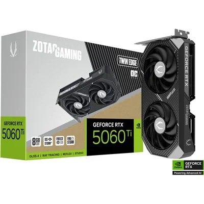 Zotac GAMING GeForce RTX 5060 Ti Twin Edge OC 8GB GDDR7 Zotac GAMING GeForce RTX 5060 Ti Twin Edge OC 8GB GDDR7