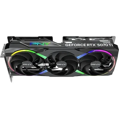 PNY GeForce RTX 5070 Ti Epic-X RGB triple ventilador Plus 16GB PNY GeForce RTX 5070 Ti Epic-X RGB triple ventilador Plus 16GB