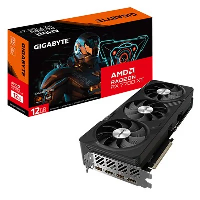Gigabyte GAMING AMD Radeon RX 7700 XT OC 12GB GDDR6 Gigabyte GAMING AMD Radeon RX 7700 XT OC 12GB GDDR6