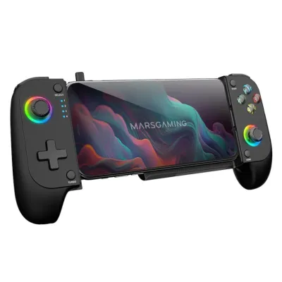 Mars Gaming MGPX Gamepad Bluetooth 5.0 para Android e IOS RGB
