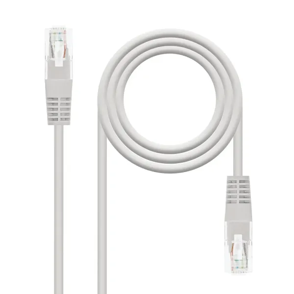 Nanocable Cable de Red Latiguillo RJ45 CAT.6 UTP AWG24 Gris 30 m 