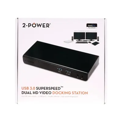 Docking USB 3.0 2-Power DOC0101A/ 1xHDMI/ / 1xDVI/ 6xUSB/ Docking USB 3.0 2-Power DOC0101A/ 1xHDMI/ / 1xDVI/ 6xUSB/