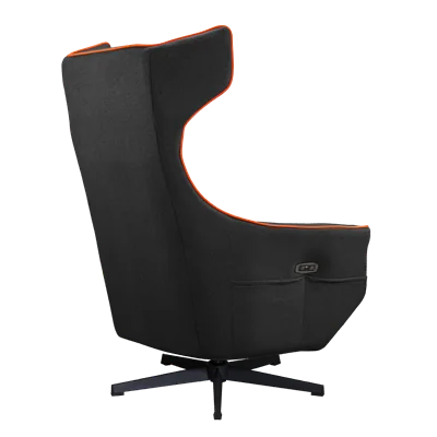 Cougar MAGUS Sillon Gaming Black/orange Reclinable y USB-C Base