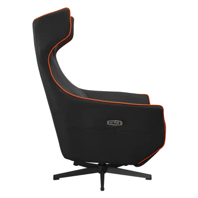 Cougar MAGUS Sillon Gaming Black/orange Reclinable y USB-C Base