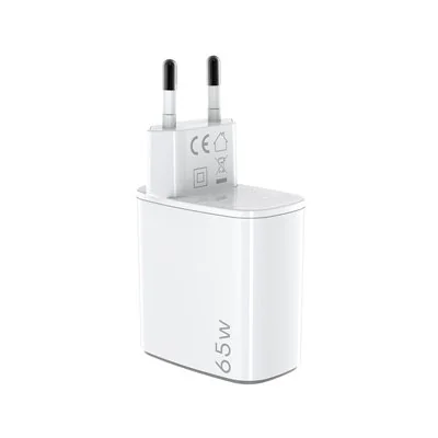 Celly Cargador 65W con USB-C Ultra rapido tecnología GaN, cable Celly Cargador 65W con USB-C Ultra rapido tecnología GaN, cable