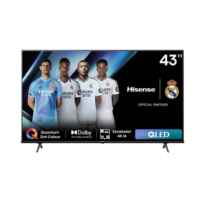 Hisense Serie E7NQ QLED TV 4K 43E7NQ 43" UHD Quantum Dot