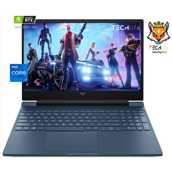 HP Victus Gaming 15-FA0048NS Edition Intel Core i7-12650H 32GB 1TB RTX 3050 4GB 15.6" 144Hz Azul FreeDOS