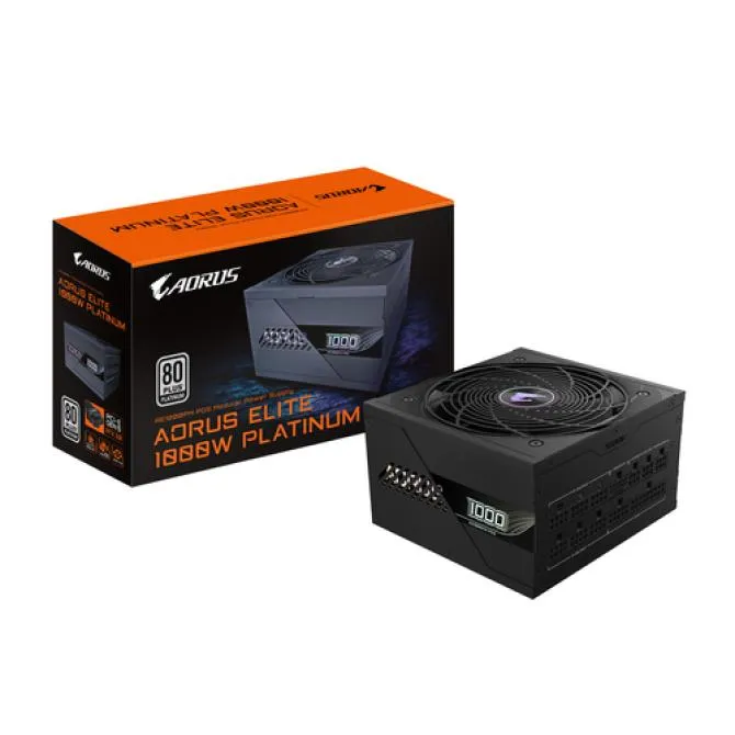 GIGABYTE AORUS ELITE P1000W ICE Fuente de Alimentación - PCIe