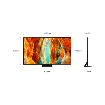 Televisor Samsung Neo QLED QN70F TQ75QN70FAU 75'/ Ultra HD 4K/