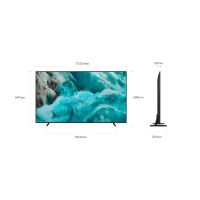 Televisor Samsung QLED Q7F TQ50Q7FAAU 50'/ Ultra HD 4K/ Smart