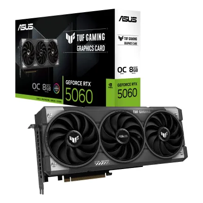 Asus TUF Gaming GeForce RTX 5060 OC Edition 8GB GDDR7 Asus TUF Gaming GeForce RTX 5060 OC Edition 8GB GDDR7