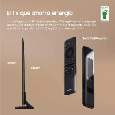 Televisor Samsung QLED Q77D TQ55Q77DAT 55'/ Ultra HD 4K/ Smart