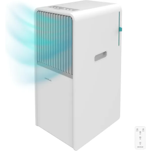 Cecotec ForceClima 7150 Style Aire Acondicionado Portátil 1750 Frigorías, Control Táctil, Pantalla LED, 4 Modos, 2 Velocidades