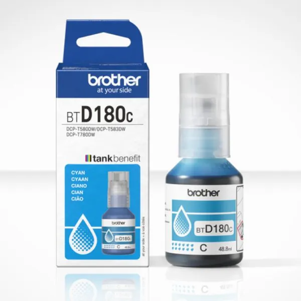 Brother botella btd180c cian