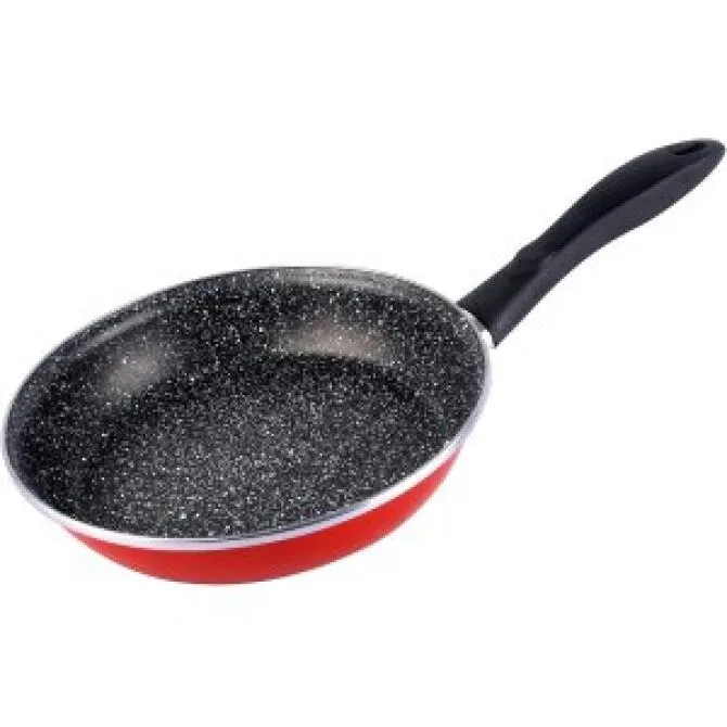 SARTEN MAGEFESA K2 ROJO 22 ACERO ANTIADHERENTE EFECTO PIEDRA
