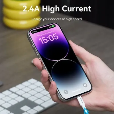 Cable USB 2.0 Lightning Vention LAIWF/ USB Macho - Lightning Cable USB 2.0 Lightning Vention LAIWF/ USB Macho - Lightning