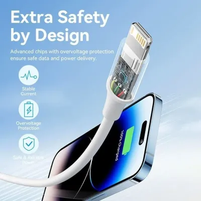 Cable USB 2.0 Lightning Vention LAIWF/ USB Macho - Lightning Cable USB 2.0 Lightning Vention LAIWF/ USB Macho - Lightning
