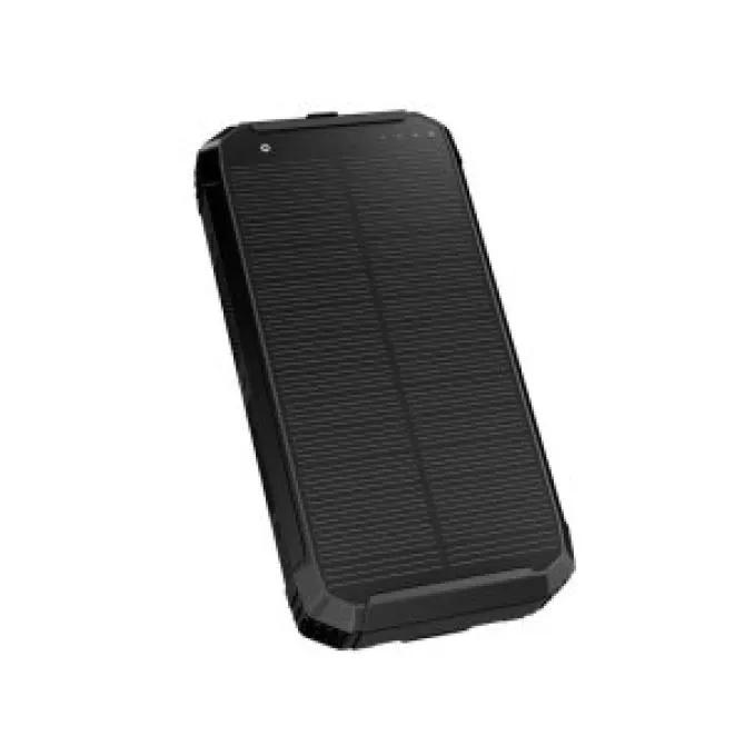 POWERBANK PLATINET CAMPING 10000mAh CARGADOR SOLAR INALAMBRICO