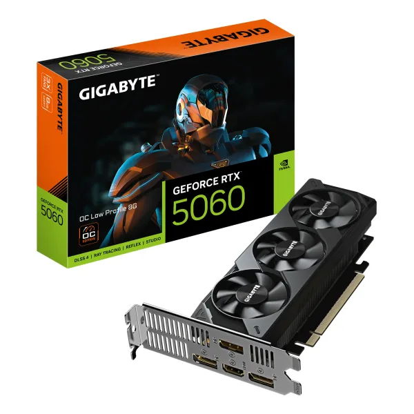 Gigabyte GeForce RTX 5060 OC 8GB GDDR7 Perfil Bajo