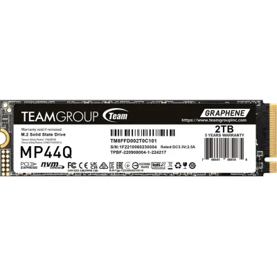 TeamGroup MP44Q SSD 2TB NVMe PCIe 4.0 x4 a 7400/6500MB/s TeamGroup MP44Q SSD 2TB NVMe PCIe 4.0 x4 a 7400/6500MB/s