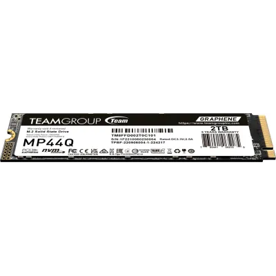 TeamGroup MP44Q SSD 2TB NVMe PCIe 4.0 x4 a 7400/6500MB/s TeamGroup MP44Q SSD 2TB NVMe PCIe 4.0 x4 a 7400/6500MB/s