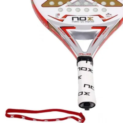 Pala de Pádel NoxSport ML10 Pro Cup 2023/ Blanca