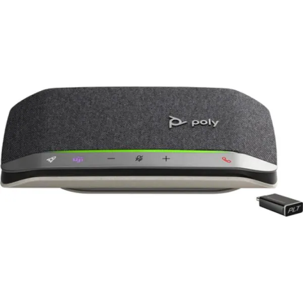 Altavoz Portátil para Conferencias Poly Sync 20+ para Microsoft Teams/ USB-Bluetooth/ Negro