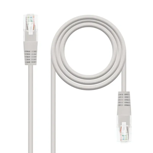 Nanocable Cable de Red RJ-45 UTP AWG24 Cat.6 1m Gris 