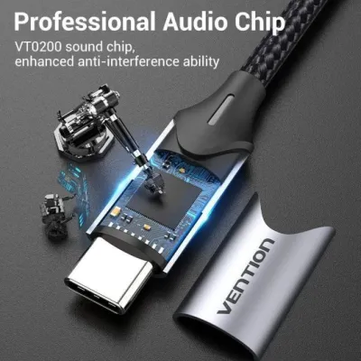Cable Conversor USB Tipo-C Vention BGPHY/ USB Tipo-C Macho - 2x Cable Conversor USB Tipo-C Vention BGPHY/ USB Tipo-C Macho - 2x