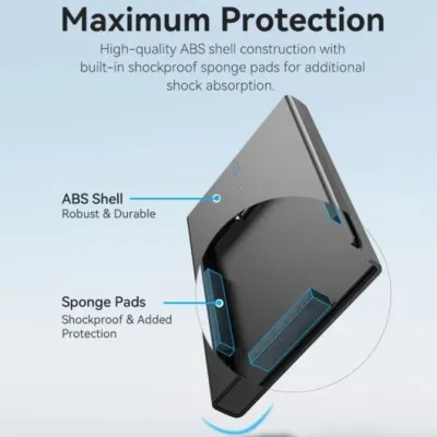 Caja Externa para Disco Duro de 2.5' Vention KPBB0/ USB 3.1/ Caja Externa para Disco Duro de 2.5' Vention KPBB0/ USB 3.1/