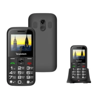 Sunstech CEL4 Negro Teléfono Móvil para personas mayores