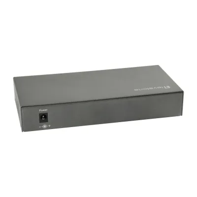 LevelOne GEP-0823 Switch 8 Puertos Gigabit PoE Negro