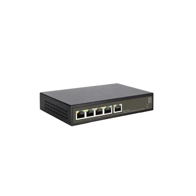 LevelOne GES-2105P Switch Gestionado L2 Gigabit 5x RJ-45, 60W