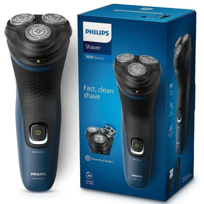 Philips Afeitadora eléctrica para hombre Húmedo y seco S1151