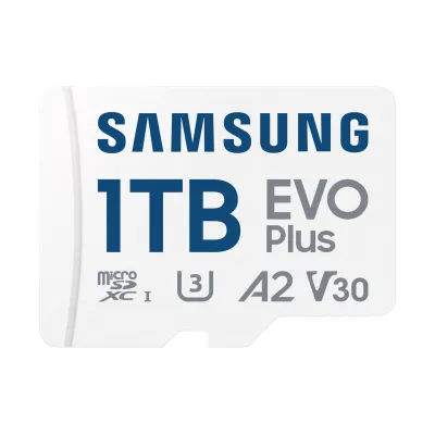 Samsung EVO Plus MicroSDXC 1TB UHS-I U3 V30 Clase 10 Samsung EVO Plus MicroSDXC 1TB UHS-I U3 V30 Clase 10
