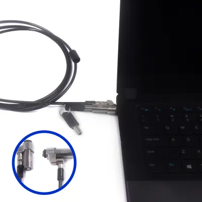 Ewent Cable de seguridad con ranura tipo nano y llaves de Ewent Cable de seguridad con ranura tipo nano y llaves de