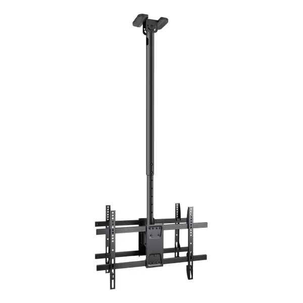 TooQ LPCE2286TSLI-XL-B Soporte de Techo para 2 Pantallas 43"-86" Negro 