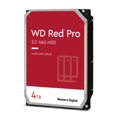 WD Red Pro NAS 4TB HDD 3.5" 7200rpm SATA 6Gb/s 256Mb